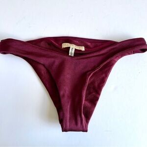 Lurelly Burgundy Wine Bikini Bottoms